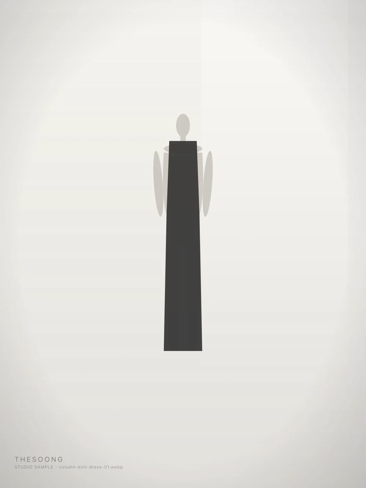 Column Knit Dress